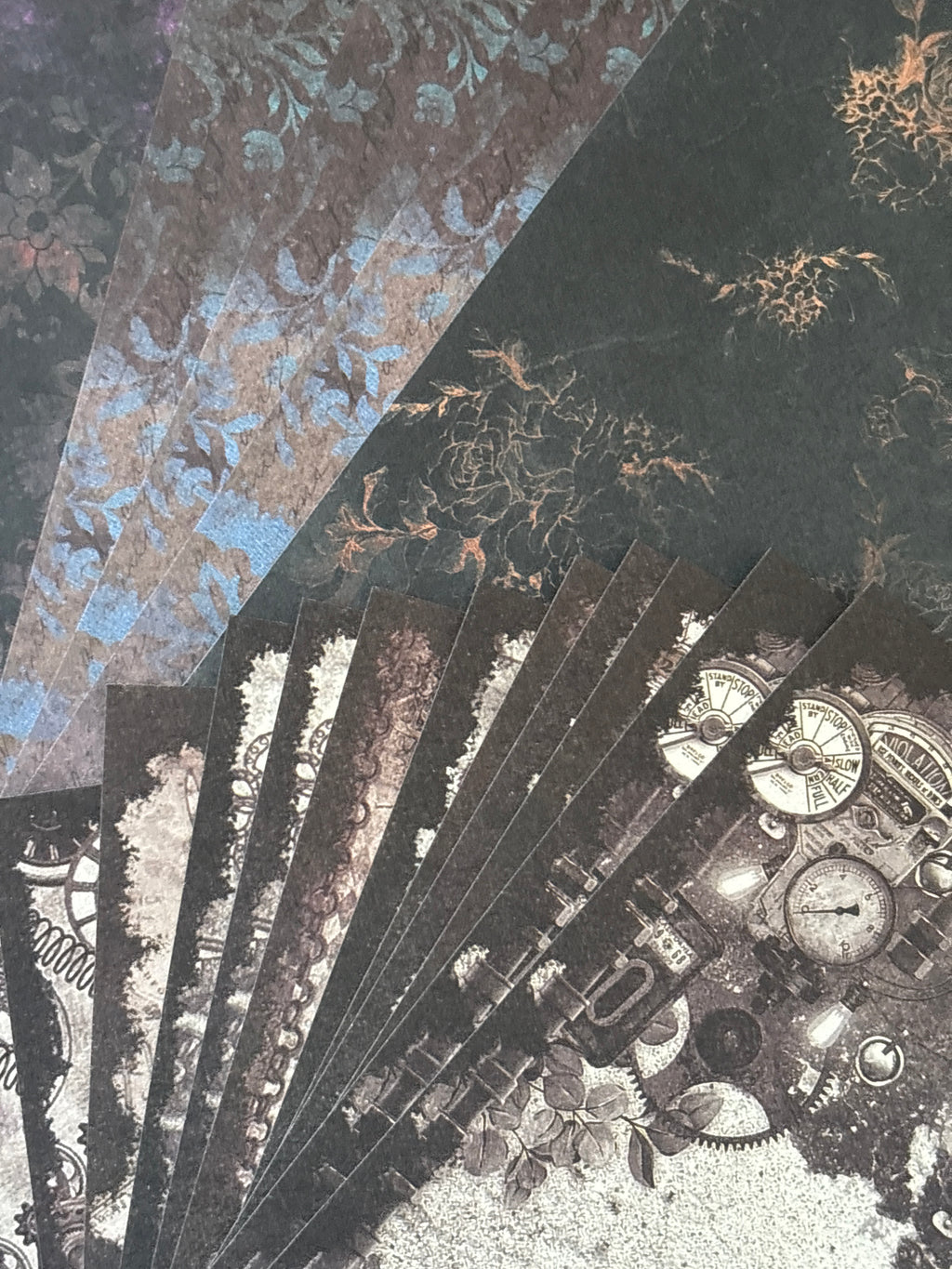 Vintage Dark Academia Papier