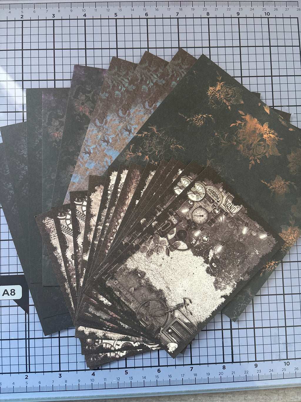 Vintage Dark Academia Papier